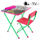 Комплект детской мебели «Дисней 2. Феи: Азбука»: стол, стул - Фото 1