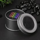 Неокуб-антистресс «Магнитный конструктор», 216 шариков, d=0.5 см - Фото 2