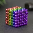 Неокуб-антистресс «Магнитный конструктор», 216 шариков, d=0.5 см - Фото 3