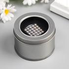 Неокуб-антистресс «Магнитный конструктор», 125 шариков, d=0.6 см, серебро - Фото 2