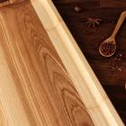 Блюдо сервировочное "Классик",с разделочной доской, 45х30 см, массив ясеня - Фото 4