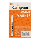 Маркер-краска, лаковый наконечник, пулевидный 4 мм, ширина линии 2.5 мм, зеленая, цена за 1 штуку - Фото 10