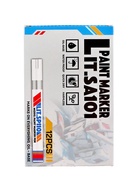 Маркер-краска Calligrata, лаковый, чёрный, узел 4 мм, ширина линии 2.5 мм - Фото 13