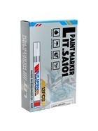 Маркер-краска Calligrata, лаковый, белый, узел 4 мм, ширина линии 2.5 мм - Фото 17