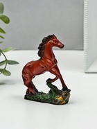 Фигурка полистоун «Конь на камне», 10×8×3 см - фото 53771659