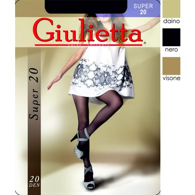 Колготки женские Giulietta SUPER 20 (nero, 5XL) (150060) - Купить по цене  от 65.00 руб. | Интернет магазин SIMA-LAND.RU