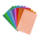 Набор «Пенка с блёстками» А4, 10 листов, 10 цветов, толщина 2 мм - Фото 2