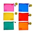 Папка-конверт на молнии формат А5 с сеткой внутри 22,5х16,5 цвета МИКС Командор - Фото 1