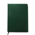 Ежедневник датированный 2015г А5 168л линованный ЗЕЛЕНЫЙ матовый - Фото 1