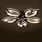 Люстра с ПДУ 71107/5BK LED 130Вт 3000-6000К диммер черный 64х64х10 см BayerLux - фото 40518241