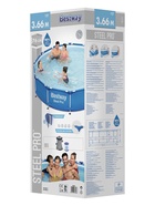 Бассейн каркасный Bestway Steel Pro 56681, 366×76 см, фильтр-насос, круглый - Фото 12