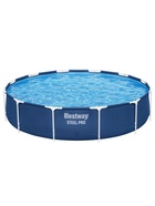 Бассейн каркасный Bestway Steel Pro 56681, 366×76 см, фильтр-насос, круглый - Фото 11