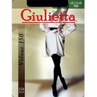 Колготки женские Giulietta VELOUR 150 (nero, 2) микрофибра - Фото 1