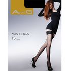 Чулки женские ARTG MISTERIA 15 (nero, 3/4) - Фото 1