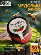 Медовый мусс «Марь&Яжъ», с клюквой, 30 г - Фото 1