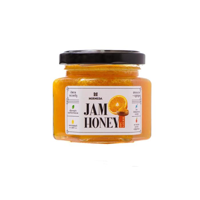 Джем на меду, Апельсин + куркума, 150 г - фото 1898392947