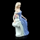 Сувенир керамика "Дама с вазой" 25х17х8 см - Фото 5