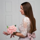 Букет-дублер «Любовь навсегда», розовые розы, 9 цветков - Фото 3