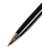 Ручка подарочная Calligrata «Респект», шариковая, поворотная, в футляре кожзам, корпус чёрный с золотым - Фото 5