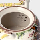 Чайник заварочный «Парк», 900 мл, с металлическим ситом, керамика - Фото 3