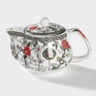 Набор для чайной церемонии керамический «Цветение», 5 предметов: 4 пиалы 30 мл, чайник 200 мл - фото 4187930