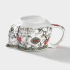 Набор для чайной церемонии керамический «Цветение», 5 предметов: 4 пиалы 30 мл, чайник 200 мл - фото 4187933