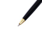 Ручка шариковая автоматическая "Лого" 0.5 мм, стержень синий, чёрный корпус - Фото 3