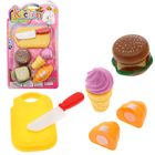 Набор продуктов "Завтрак", продукты-нарезка, на липучке, МИКС - Фото 1