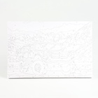 Картина по номерам на холсте с подрамником «Внедорожник в горах» 20х30 см - Фото 3