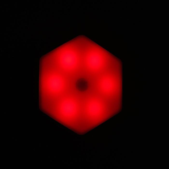 Дополнительный модуль для наборов "соты с пультом", 85х75мм, RGB, 3*ААА (не в компл.) - фото 1886576117
