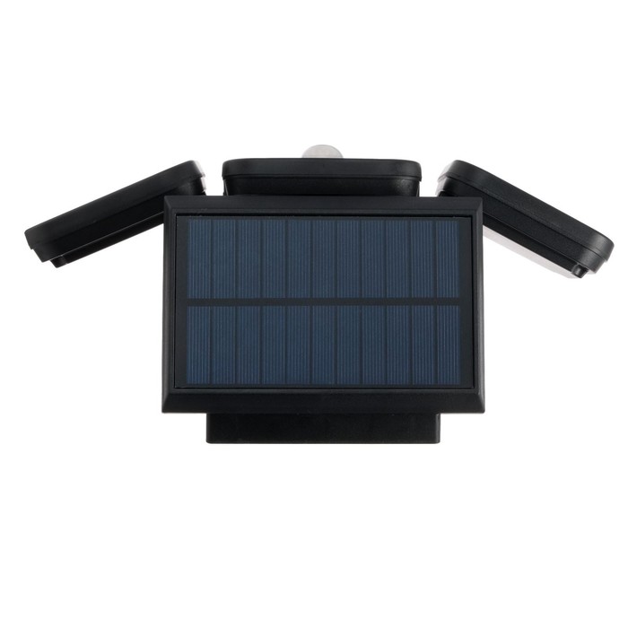 Светодиодный прожектор на солнечной батарее 20 Вт, выносная панель, 15 × 13 × 7 см, 6500К - фото 1885115477