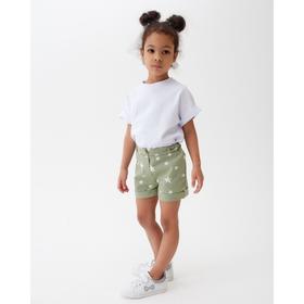 

Шорты для девочки MINAKU: Cotton collection цвет зелёный, рост 128