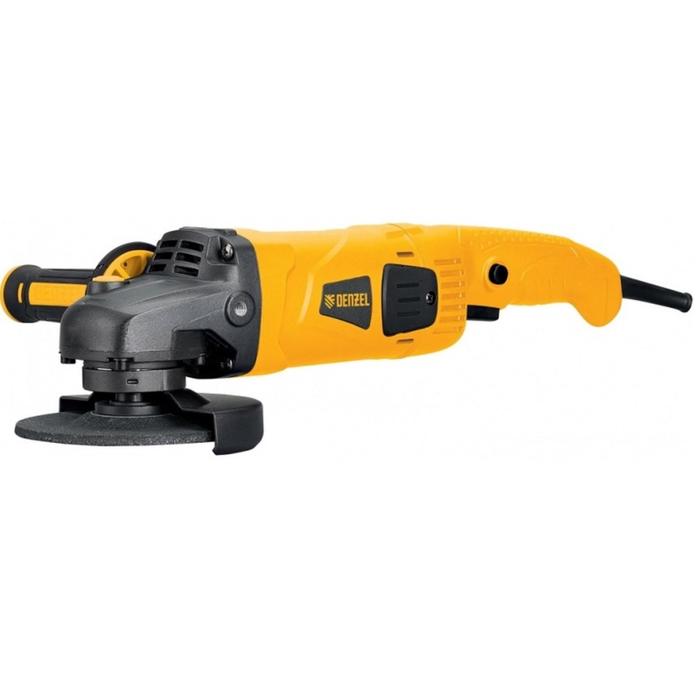 Угловая шлифмашина DENZEL AG150-1500 1500 Вт 8500 обмин d150х222 мм 507300₽
