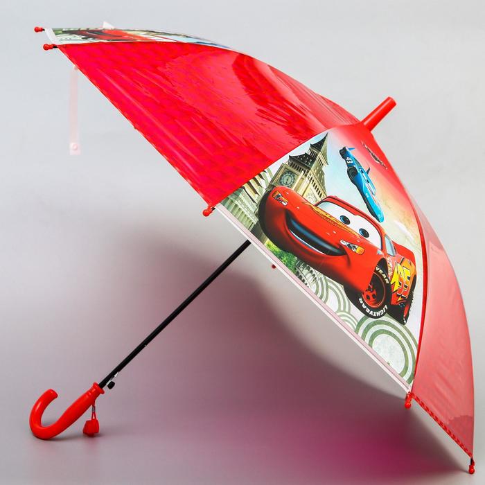 Зонт детский, Ø 87 см, 8 спиц, Тачки - фото 1905740251