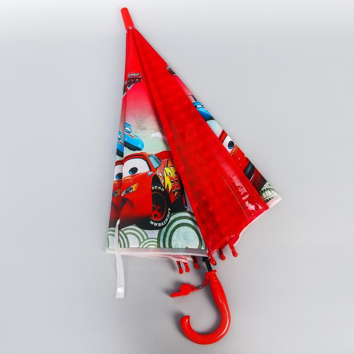 Зонт детский, Ø 87 см, 8 спиц, Тачки - фото 1883637248