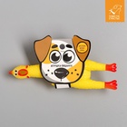 Игрушка пищалка «Курица», 16 см, дворняга - Фото 2