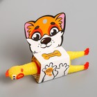 Игрушка пищалка «Курица», 16 см, в лапах - Фото 6