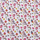 Бумага упаковочная глянцевая "Единороги", 50 х 70 см 5865649