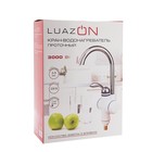 УЦЕНКА Кран-водонагреватель LuazON LHT-02, проточный, 3000 Вт, 220 В, белый - Фото 5