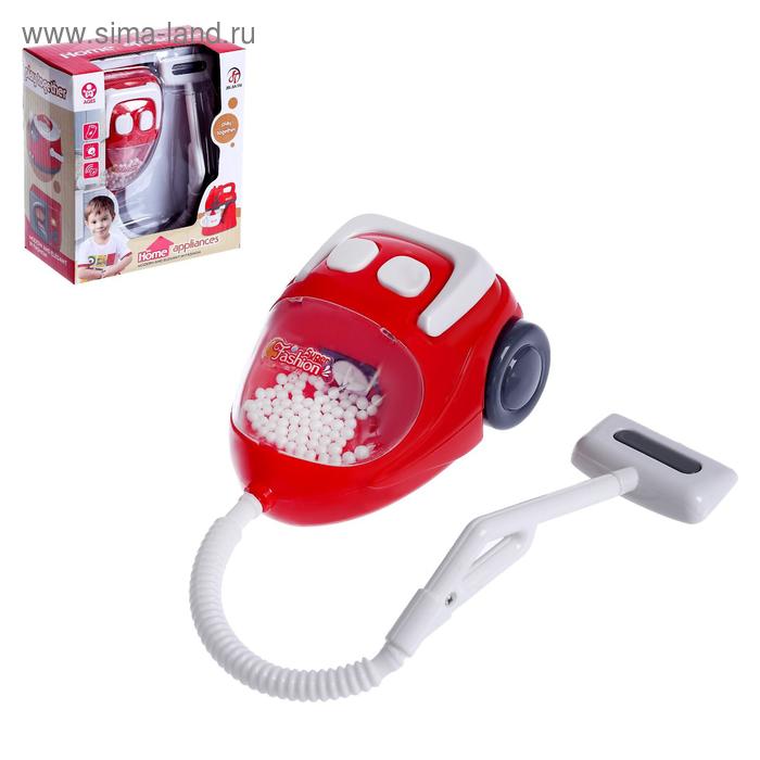 Бытовая техника «Пылесос», световые эффекты, работает от батареек, цвета МИКС - Фото 1