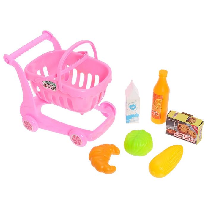 Продуктовая тележка «Минимагазин» с продуктами 48892