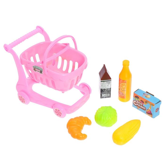 Продуктовая тележка «Минимагазин» с продуктами 48892