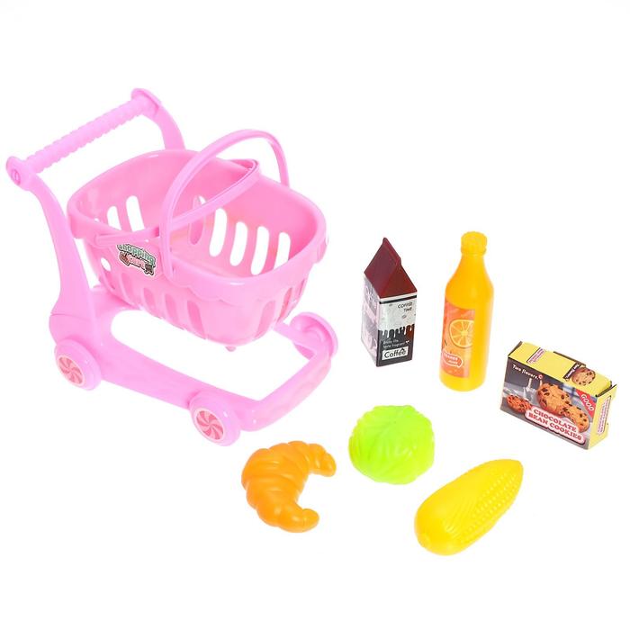 Продуктовая тележка «Минимагазин» с продуктами 48892