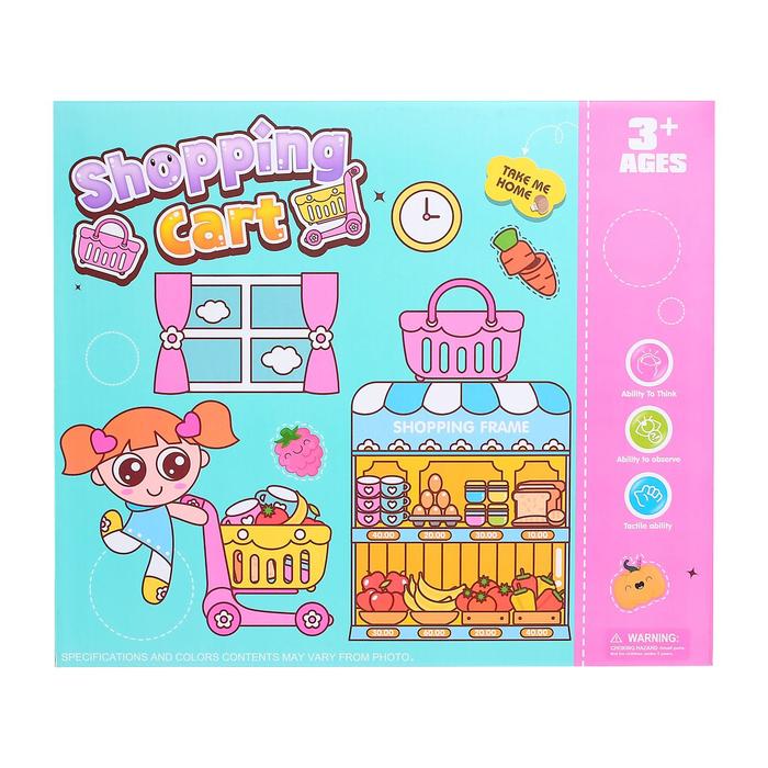 Продуктовая тележка «Минимагазин» с продуктами 48892