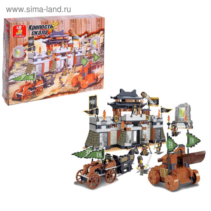 Конструктор «Осада замка», 445 деталей - Фото 1