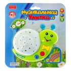 Ночник-проектор , "Улитка", световые эффекты, русская озвучка, работает от батареек, цвета МИКС - Фото 2