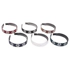 ободок для волос Кати 2 см цветочки - Фото 2