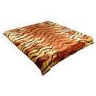 Плед "Этель" евро Тигр панно 200*220 см, акрил - Фото 1