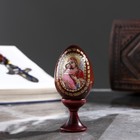 Сувенир Яйцо на подставке икона "Божья Матерь Владимирская" - фото 8377030