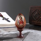 Сувенир Яйцо на подставке икона "Святой Пантелеимон-целитель" - Фото 4